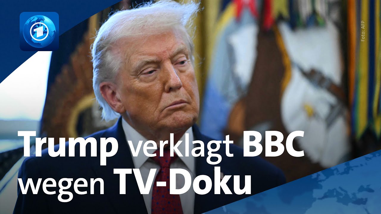 US-Präsident Trump reicht Milliardenklage gegen BBC ein
