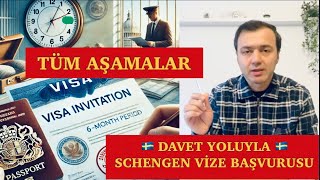 DAVET YOLUYLA VİZE BAŞVURUSU NASIL YAPILIR?KOLAYCA VİZE ALMANIN PÜF NOKTALARI