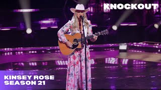 Kinsey Rose: &quot;Strawberry Wine&quot; (The Voice Season 21 Knockout)