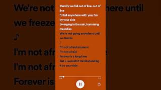 I wouldn’t mind by we is he- lyrics video