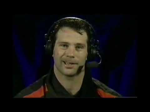 2004 Playoff. Second round. Calgary Flames vs. Detroit Red Wings. Game #5. May 1, 2004.