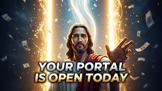 Jesus Opens the Portal of Abundance Today and Transforms Your Financial Life Forever