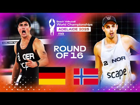 Pfretzschner, L./Winter vs. Mol, H./Berntsen - World Championships 2025 | Highlights | Round of 16