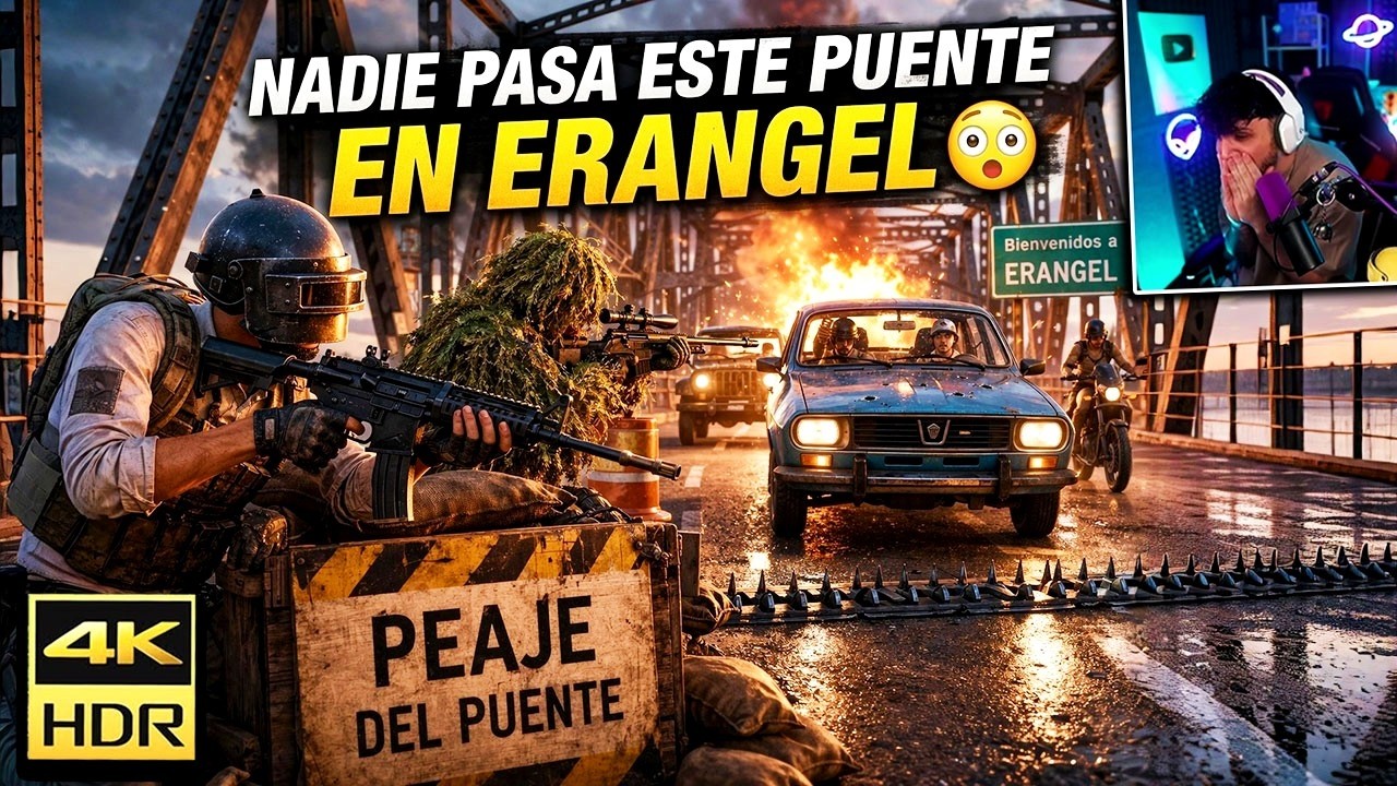 NADIE PASA ESTE PUENTE EN ERANGEL… 😳 PEAJE ÉPICO EN PUBG BATTLEGROUNDS