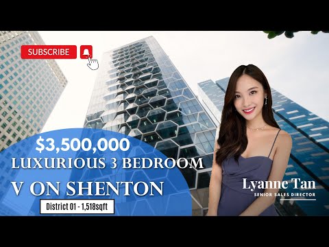 V On Shenton, 5 Shenton Way, 3 Bedrooms, 1,518 sqft, Condominium For Rent, by Lyanne Tan 陈丽颖, 24610793 - PropertyGuru.com.sg