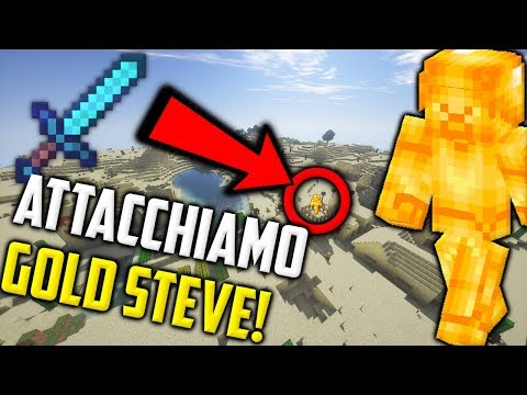 🔴 DOBBIAMO SCONFIGGERE GOLD STEVE! 🔴 - Minecraft ITA - LIVE