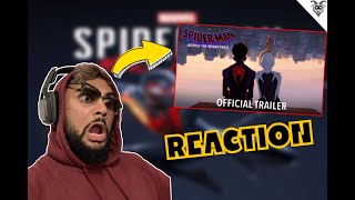 SPIDER-MAN: ACROSS THE SPIDER-VERSE - Official Trailer Reaction #spiderman #acrossthespiderverse