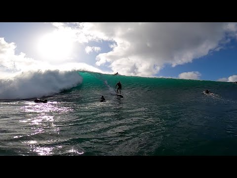 FULL POV CAUGHT IN IMPACT ZONE AT 2ND REEF PIPELINE!