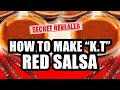 How to Make King Taco Red Salsa Recipe Salsa Roja