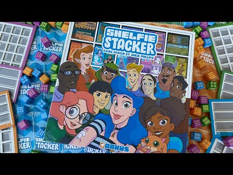 Shelfie Stacker - Let's take a look at Shem Phillip's Newest Game!