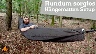 Snugpak Hammock Cocoon - Hängematten Setup