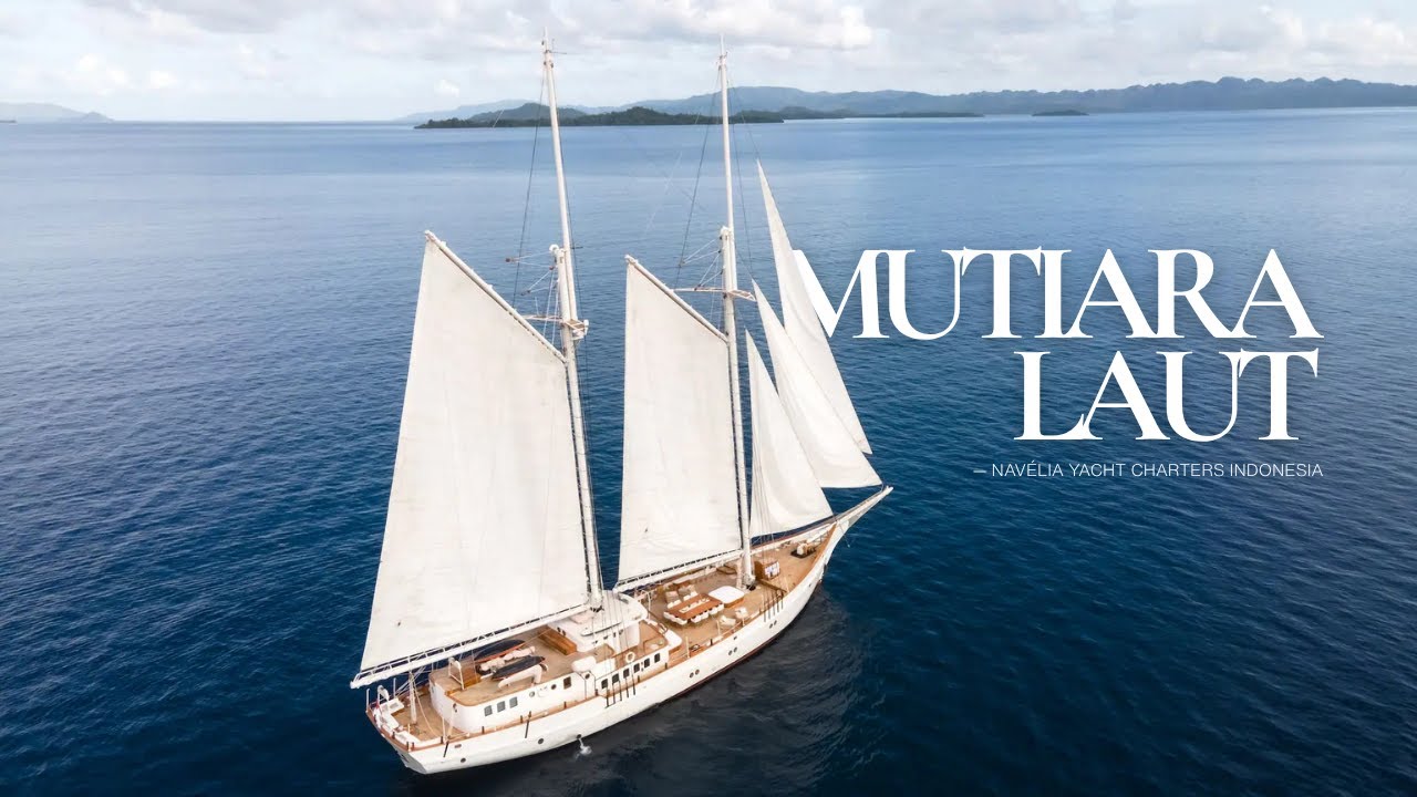 Mutiara Laut video tour — luxury yacht charter Indonesia