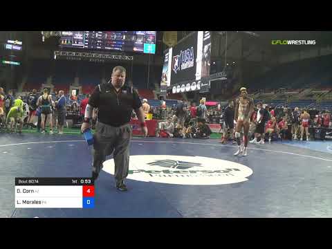 2018 USMC-USAW Cadet & Junior GR Nationals/Junior 182 Consi Of 32 #2 - Donovan Corn (AZ) Vs. Luis