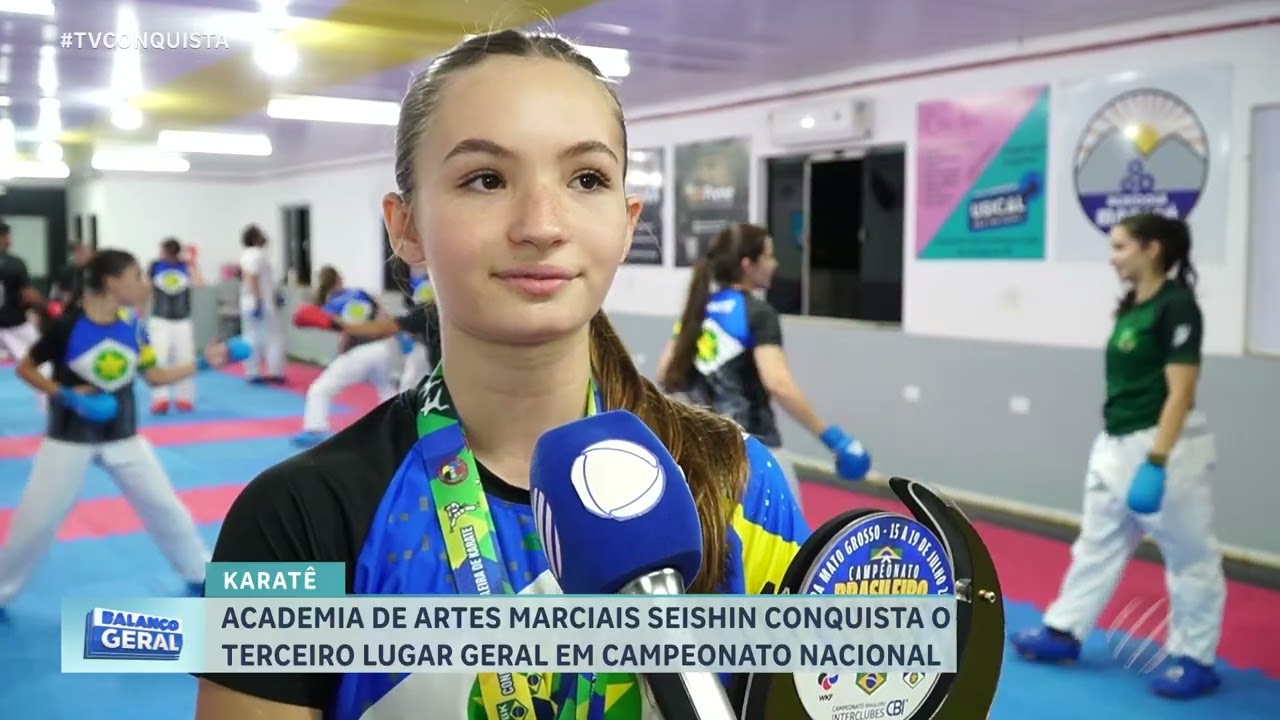 Academia Seishin conquista 3º lugar no Campeonato Brasileiro de Karatê