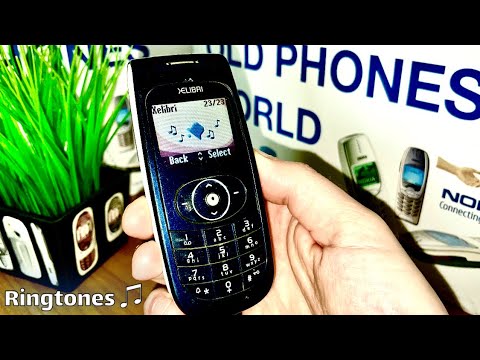 Siemens XELIBRI 7 ringtones ♫ - by Old Phones World