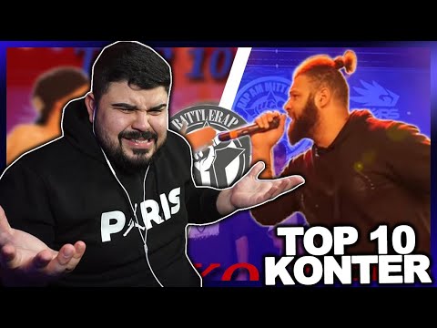 DIE TOP 10 KONTER 😂 [RAP AM MITTWOCH & TOPTIER TAKEOVER] REACTION