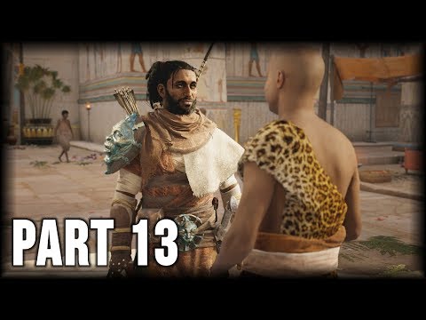 Assassin’s Creed Origins - 100% Walkthrough Part 13 [PS4] – Side Quest: Ambush in the Temple