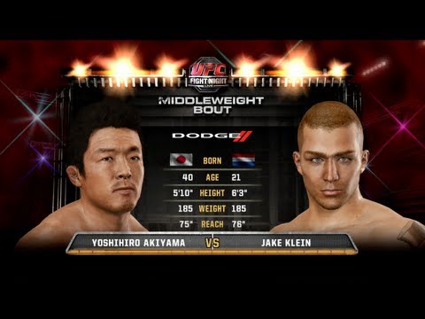 Jake Klein vs Yoshihiro Akiyama (11-3)