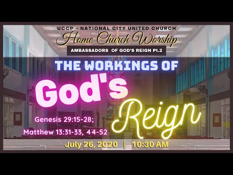 NCUC Home Church Worship July 26, 2020