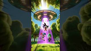 Young Goku, Joker, and Harley Quinn Abducted by an Alien Ship — and What Happened Next #goku #joker