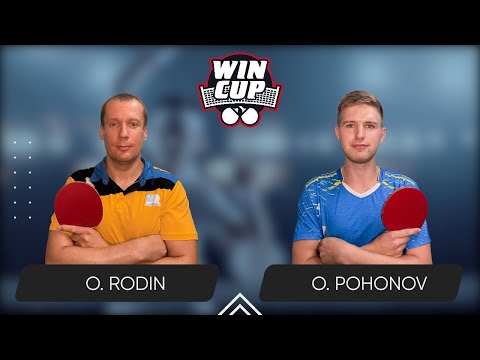 00:45 Oleksii Rodin - Oleksandr Pohonov West 6 WIN CUP 25.01.2024 | TABLE TENNIS WINCUP
