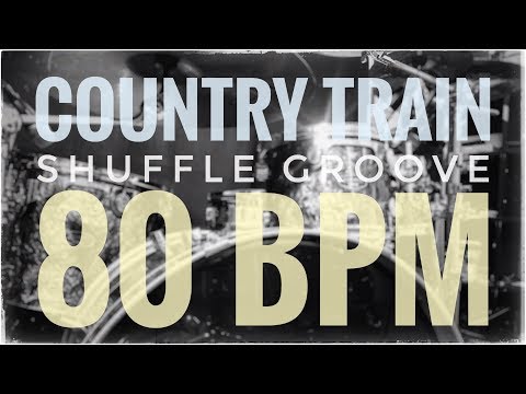 Country Train Shuffle Groove 🤠 80 BPM