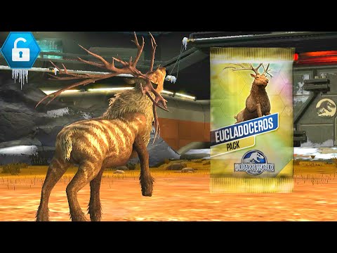 EUCLADOCEROS PACK UNLOCKED EUCLADOCEROS MAX LV 40 | JURASSIC WORLD THE GAME