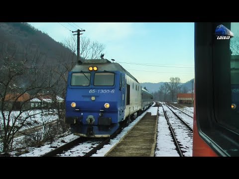 Duewag BR628 650 DMU & Jimmy 65-1300-6 in Gara Bulz Station [Winter Edition] - 25 January 2018
