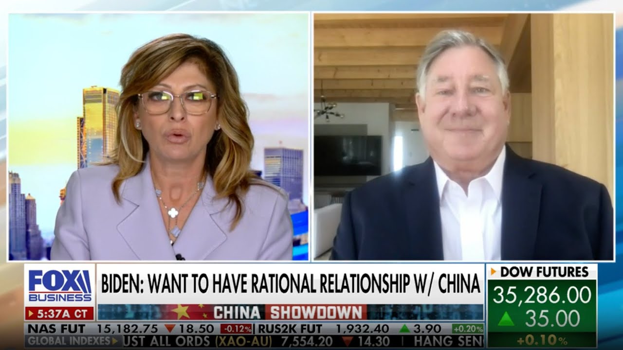 Roger Robinson Joins Fox Business to Discuss Biden Narrowly Limiting U.S. Investment in Chinese Tech