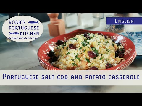 Portuguese Salt Cod & Potato Casserole | Rosa's Portuguese Kitchen S01E026