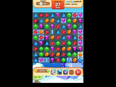 Jewel Match King Level 231 - Walkthrough ( No Booster )