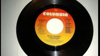 Nick Mundy - I Apologize / Columbia 1984