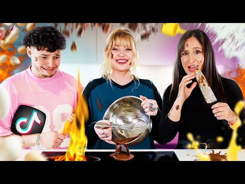 ON TESTE DES RECETTES TIKTOK !! (comme d'hab c'est une catastrophe)