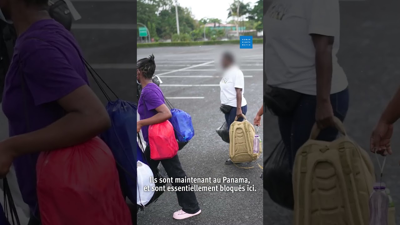 Panama : Des migrants en situation précaire