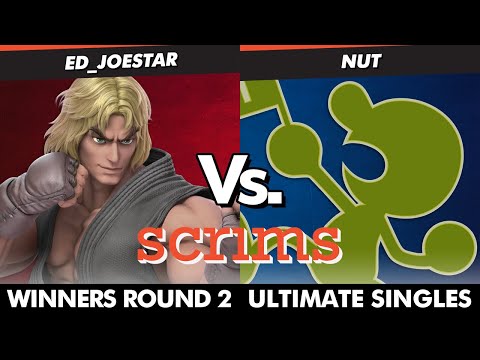 Scrims Showdown 37 - Ed_Joestar (Ken) Vs. NUT (Mr. Game & Watch) SSBU Ultimate Tournament