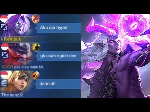 KETIKA TOP GLOBAL MOSKOV DIREMEHKAN KARENA MAIN HYPER - MLBB