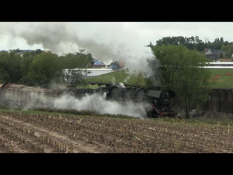 44 2546 erweckt den Holzzug | Plandampf im Ries (4K)