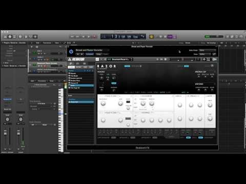 Logic Pro and Native Instruments Razor Vocoder