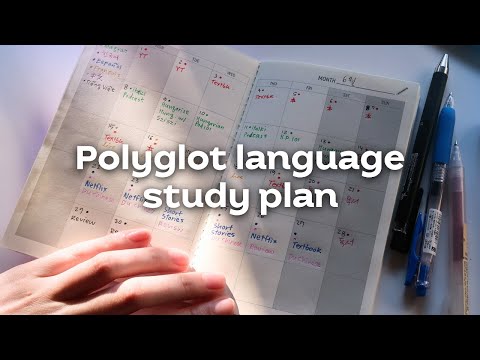 How to create a monthly language learning plan for balancing multiple languages
