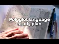 How to create a monthly language learning plan for balancing multiple languages