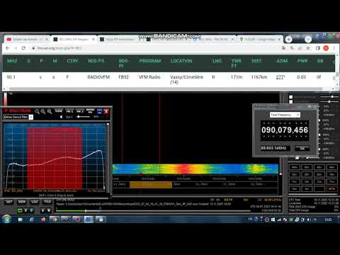 FM DX Es- 040723 - 1642UTC - 90.1 VFM Radio (F) Vassy/Cimetière (14) 0.03kW! 1167km - only 30 Watts!