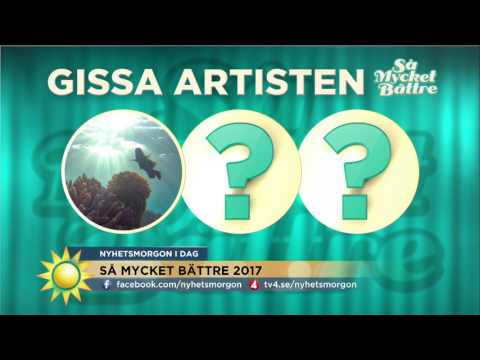 Ledtråd 1 till femte deltagaren i Så mycket bättre  - Nyhetsmorgon (TV4)