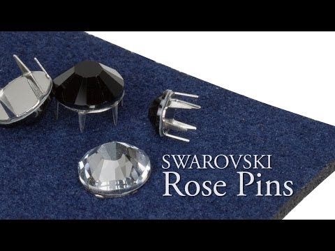 Artbeads Quick Tutorial - Swarovski Rose Pins with Nick Regine