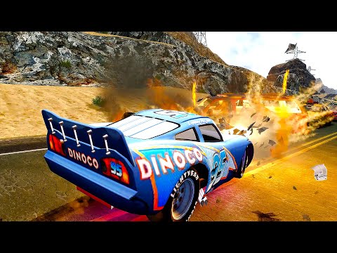 GTA 4 Crazy Lightning McQueen #17