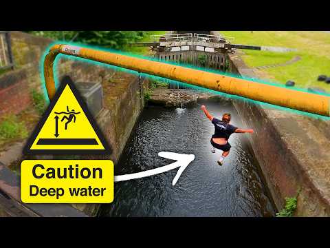CRUMBLING Bridge Water Challenge! 🏴󠁧󠁢󠁥󠁮󠁧󠁿