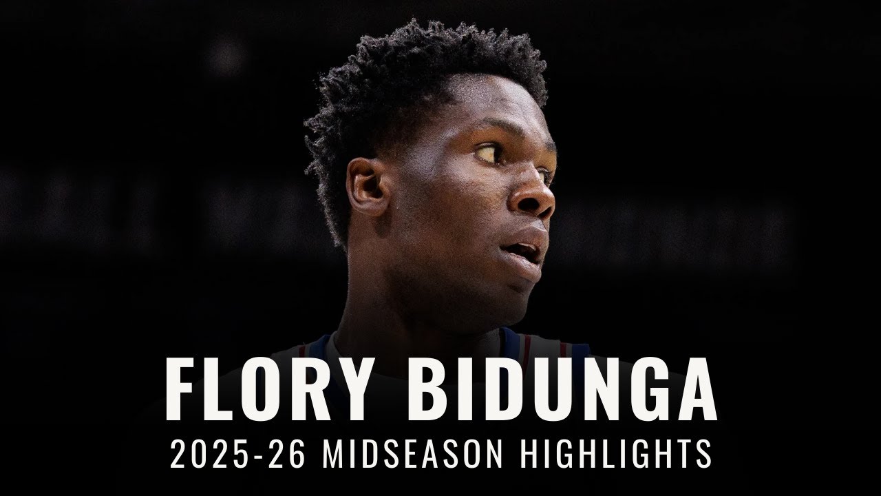 Flory Bidunga 2025-26 Kansas Jayhawks Midseason Highlights