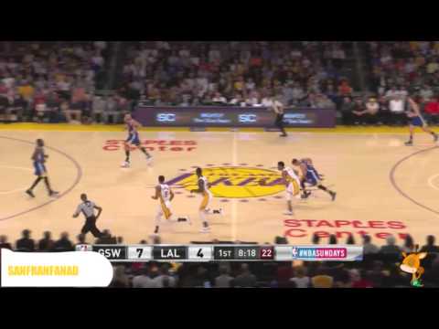 D'Angelo Russell vs Warriors (2016/03/06) - 21 Pts, 5 Assists, 4 Steals!