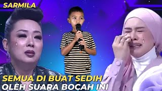 Download lagu Viral‼️ Semua dibuat sedih oleh suara bocah ini dengan lagu 'sarmila' mp3