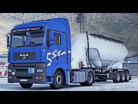 4K | ETS2 1.46 | Promods | Man TGA | Badajoz 🇪🇸 - Lisbon 🇵🇹