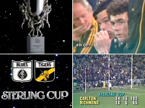 1983 Sterling Cup Grand Final - Carlton v Richmond, Waverley Park.